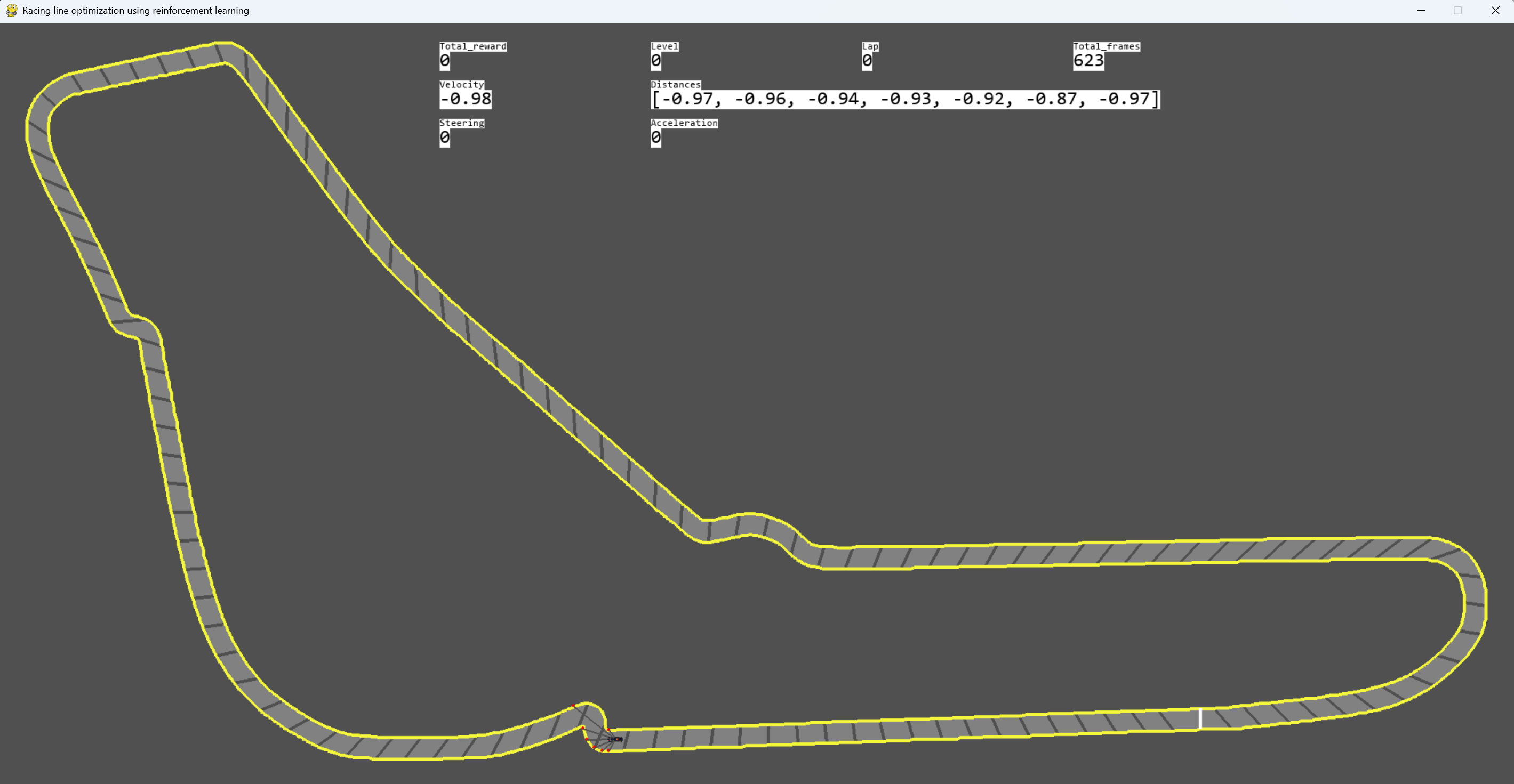 Formula 1 optimization visual